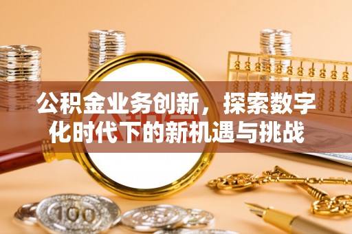永丰公积金业务创新，探索数字化时代下的新机遇与挑战