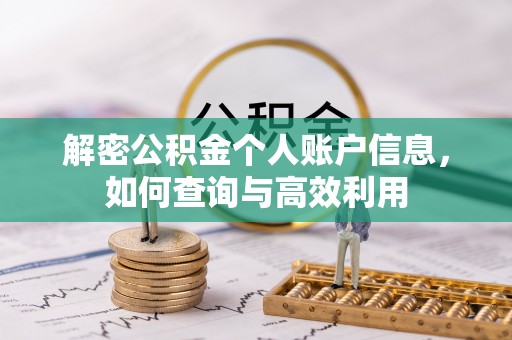 永丰解密公积金个人账户信息，如何查询与高效利用