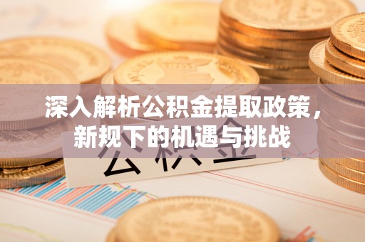 永丰深入解析公积金提取政策，新规下的机遇与挑战