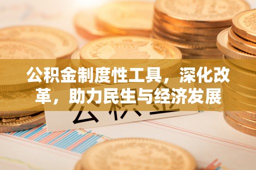 永丰公积金制度性工具，深化改革，助力民生与经济发展